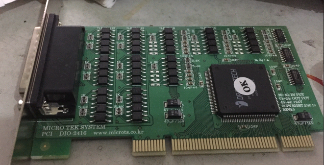 MICRO TEK SYSTEM PCI DIO 2416