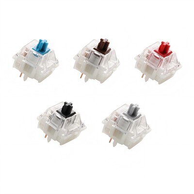 CHERRY Cherry MX2A RGB патч черный чай зеленый черный серебристый пятиконтактный механический переключатель клавиатуры с возможностью горячей замены