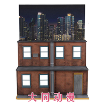 (Datong official goods) NECA02088 ninja turtle scene with soldiers