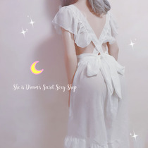 She is like a dream French girl fruit body apron soft sister lift Han court maid night dress~