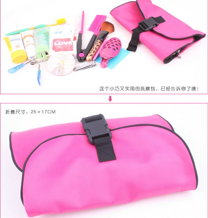 Travel wash bag for men and women on business Folding portable waterproof cosmetics storage bag Outdoor camping out bag