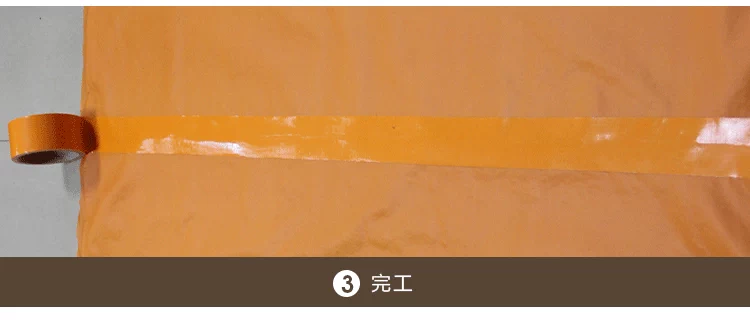 Màng bảo vệ mặt đất đặc biệt độ nhớt cao vải cơ sở băng dễ xé rách chống thấm thảm cưới thảm sàn mạnh mẽ - Băng keo