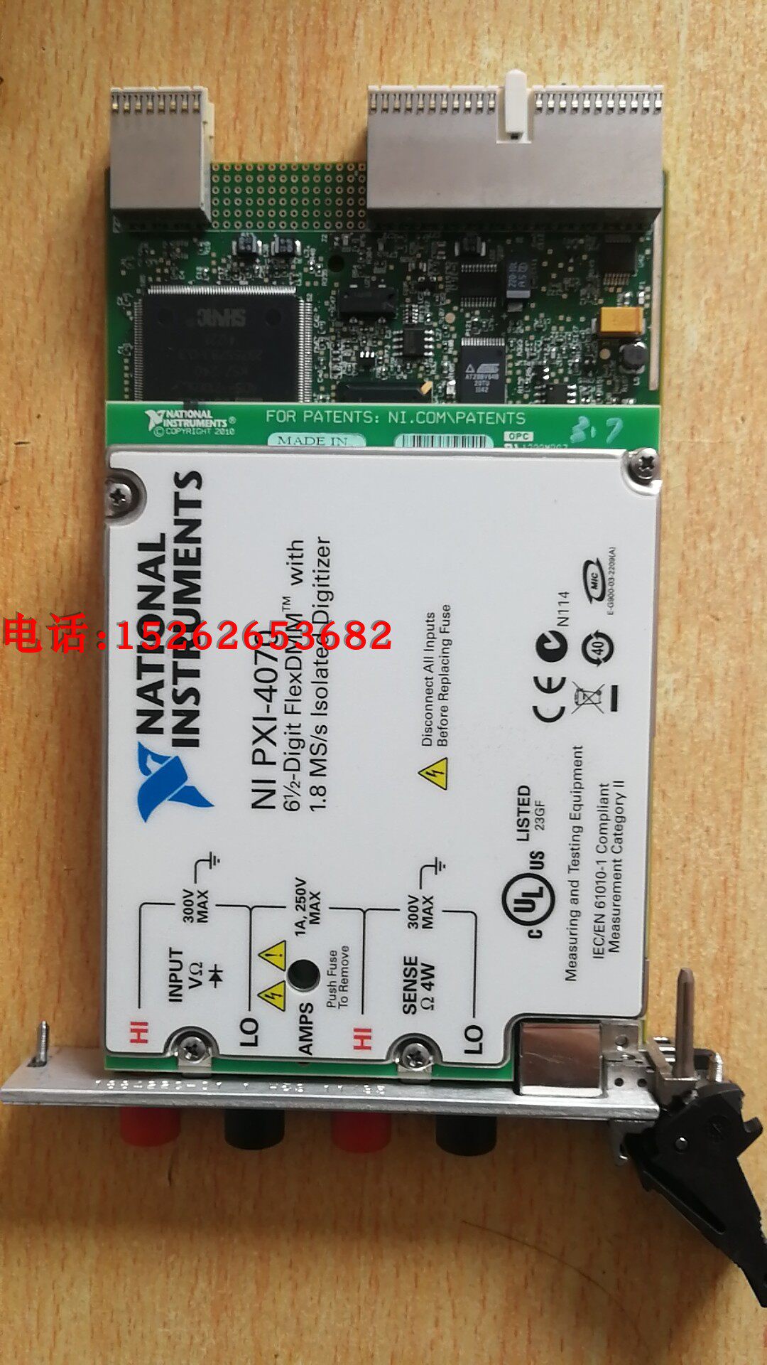 U.S. NI PXI 4070 778274-01 FlexDMM 6-digit and a half-digit universal meter can be invoiced