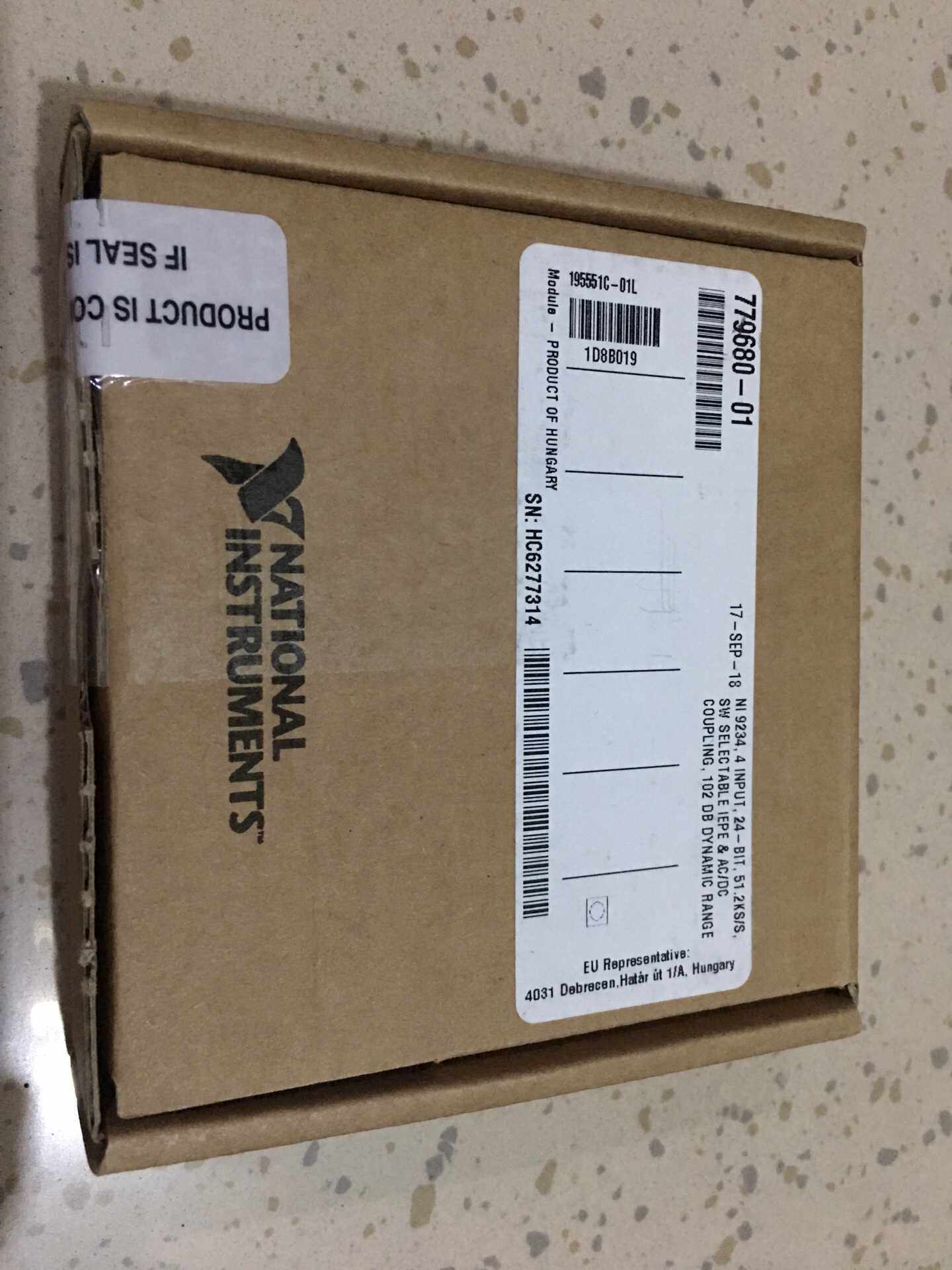 New NI 9234 779680-01 sound and vibration data acquisition card can be invoiced-Taobao