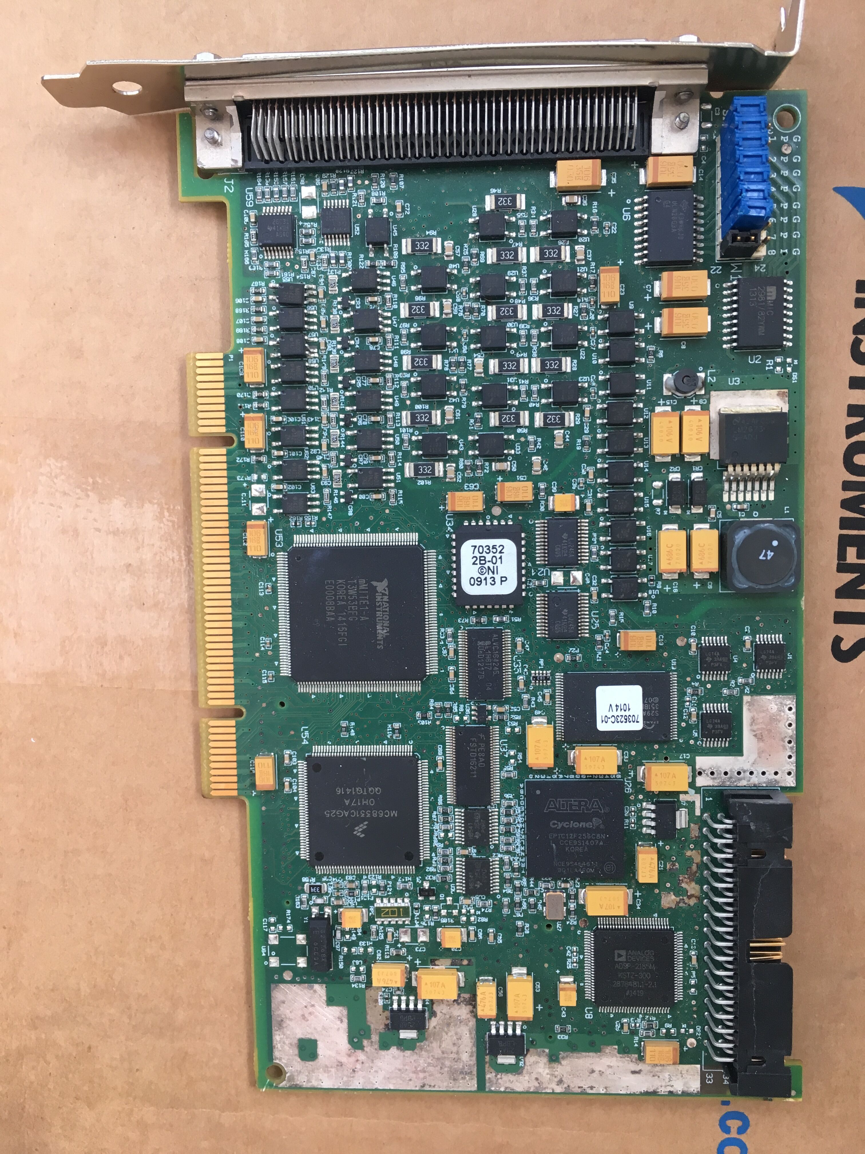 US NI PCI-7390 779034-01 DAQ4 Axis Motion Control Card Invoicing