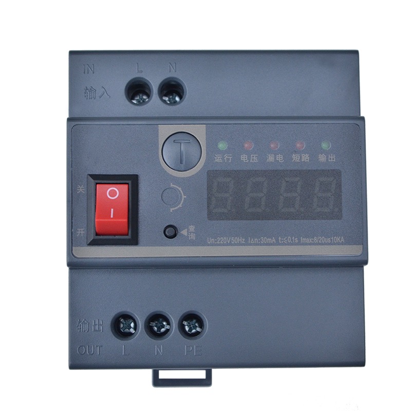 The thickness is the new automatic overlap leakage protector 16A band display