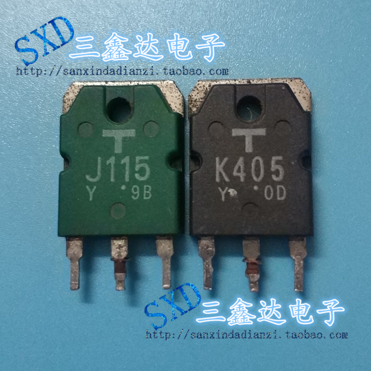 K405 J115 2SK405 2SJ115原装拆机音频功放配对管一对40评价- 淘宝网