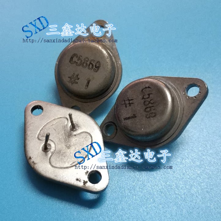 C5869 2SC5869 imported original loading machine gold seal triode TO-3 quality assurance
