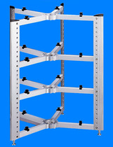 Yite 11-d300-4a1 advanced solid aluminum four-layer audio-visual cabinet equipment frame cabinet rack sound frame