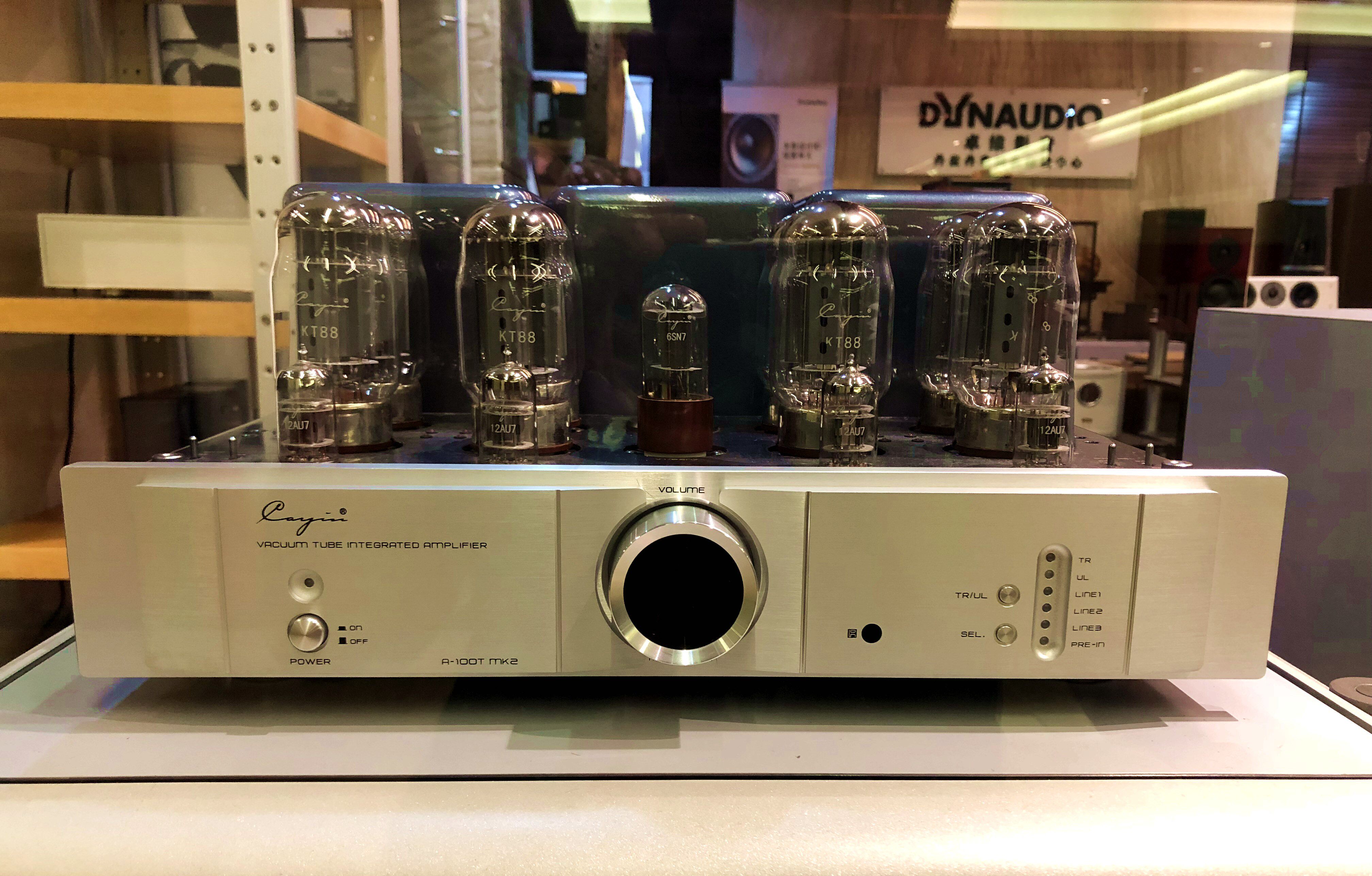 Kaiyin Sparker Cayin A-100T MK2 Fever High fidelity KT88 cholerator HIFI vacuum tube power amplifier