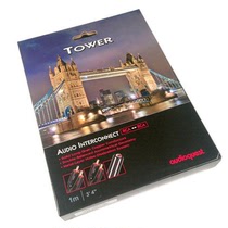 AQ AudioQuest Line St Tower Bridge Audio Signal Line 1 5 m