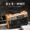 Exported to the United States Retro Radio Full-Band Bluetooth Audio Desktop Nostalgic Fm Semiconductor for the Elderly