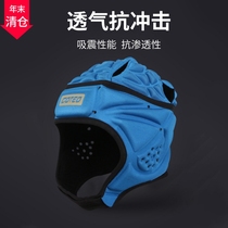 Helmet Child Anticollision Head Football Protective Gear Cap Sports Headgear Keeper Thicken hat helmet Rugby Mini