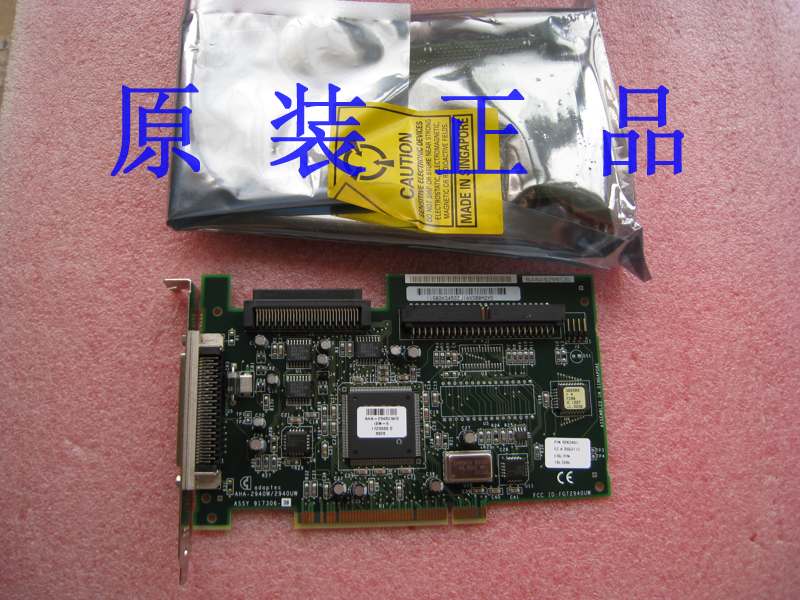New IBM50 pin 68 pin SCSI card PCI interface AHA-2940W 2940UW 10L7095