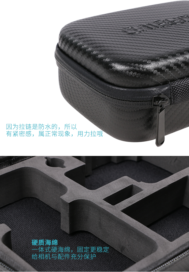 Cho GOPRO Hero7 nhà ở không thấm nước / 6/5/4 số nhỏ và vừa di chuyển động kỹ thuật số túi hộp mực máy ảnh cho - Lưu trữ cho sản phẩm kỹ thuật số hộp đựng tai nghe bluetooth cute