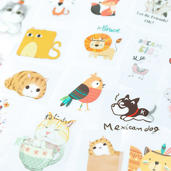 Shinbo Tink Thermal Transfer Cartoon Animal Pattern Hand Diy Package Clothing Decoration