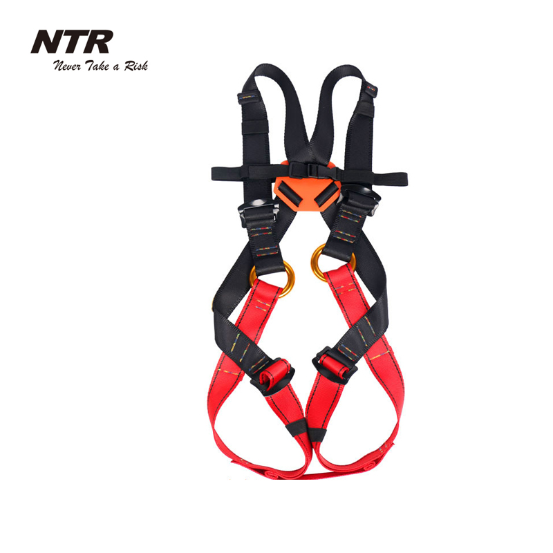 Mountaineering climbing Nettle outdoor expansion universal children's full-body safety belt outdoor high-altitude safety rope