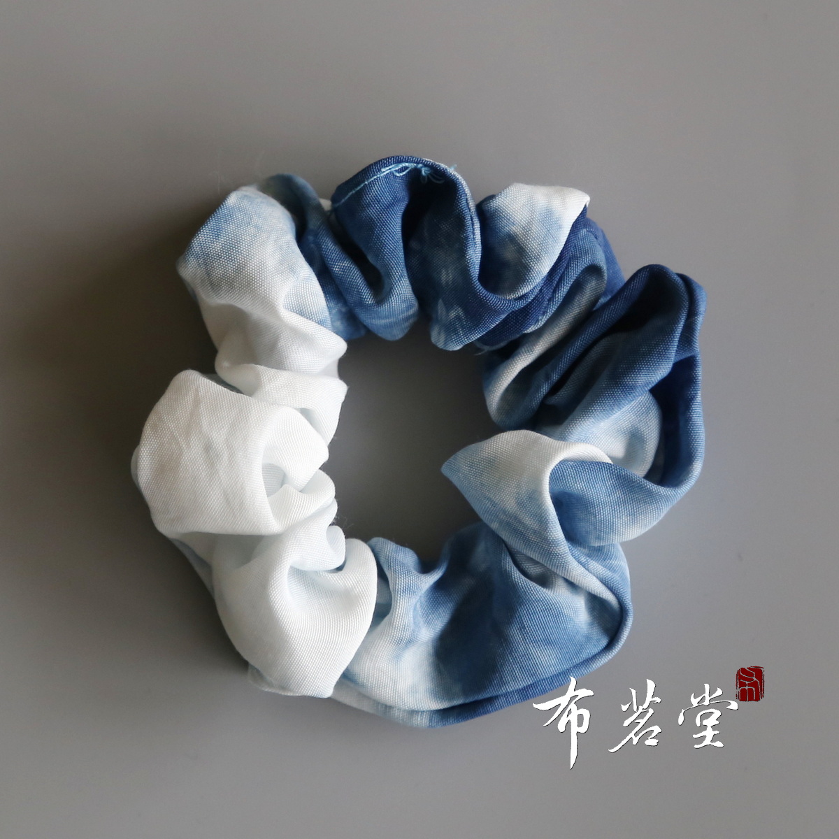 Bouquet Bouquet Arts head Flower Dyed Hair Ring Handmade Zdyeing Plant Blue Dye