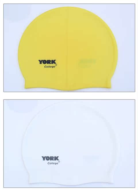 YORK mũ bơi không đầu đàn hồi cao không mùi thân thiện với môi trường mũ bơi speedo