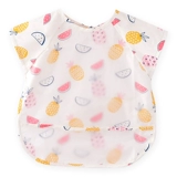 Водонепроницаемый детский слюнявчик, хлопковый летний тонкий нагрудник, фартук для рисования без рукавов, анти-грязь, с карманом