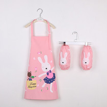 Childrens waterproof painting cover painting clothes apron baby bib with sleeves anti-dressing spring summer autumn and winter 2-12 years old