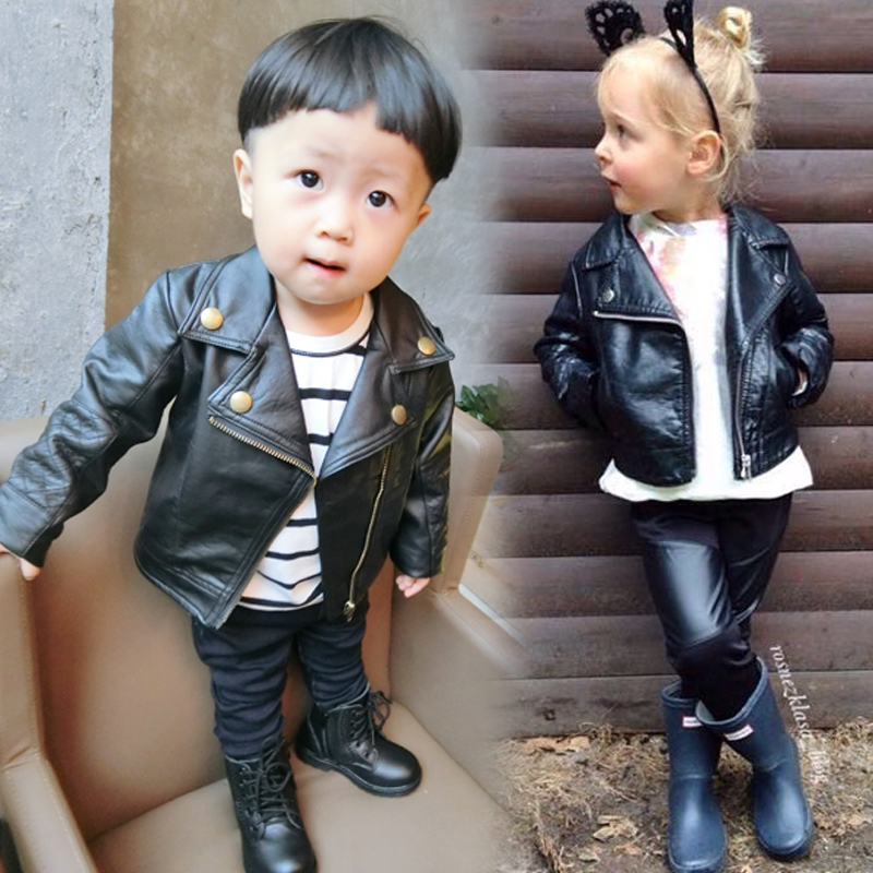 1 year old leather jacket