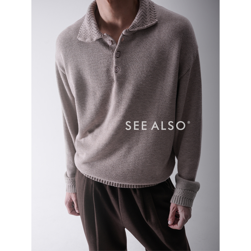 See Also『Autumn and Winter Special Offer』Super Fine Wool Long-Sleeve Warm Ribbed Polo Sweater