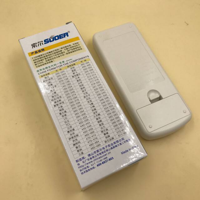 Genuine Sol F-126A Universal Air Conditioner Remote Control for Hisense, Kelon, and Chigo Brands Direct Delivery