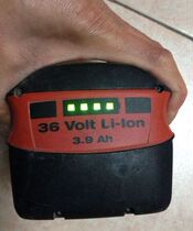  Original Hilti 36V lithium battery HiLTi TE6-A TE7-A TE30-A36 6 0 3 9 3 3
