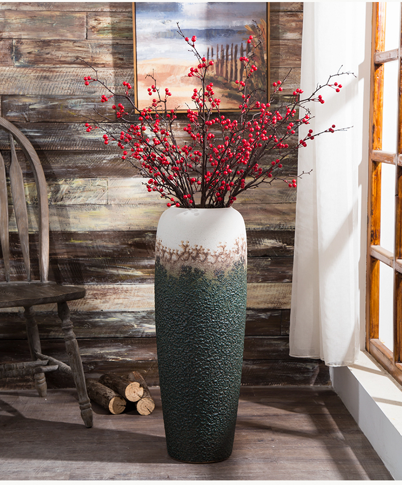 Ceramic vase furnishing articles sitting room decoration ideas dried flower arranging flowers large vases, contracted and I household adornment