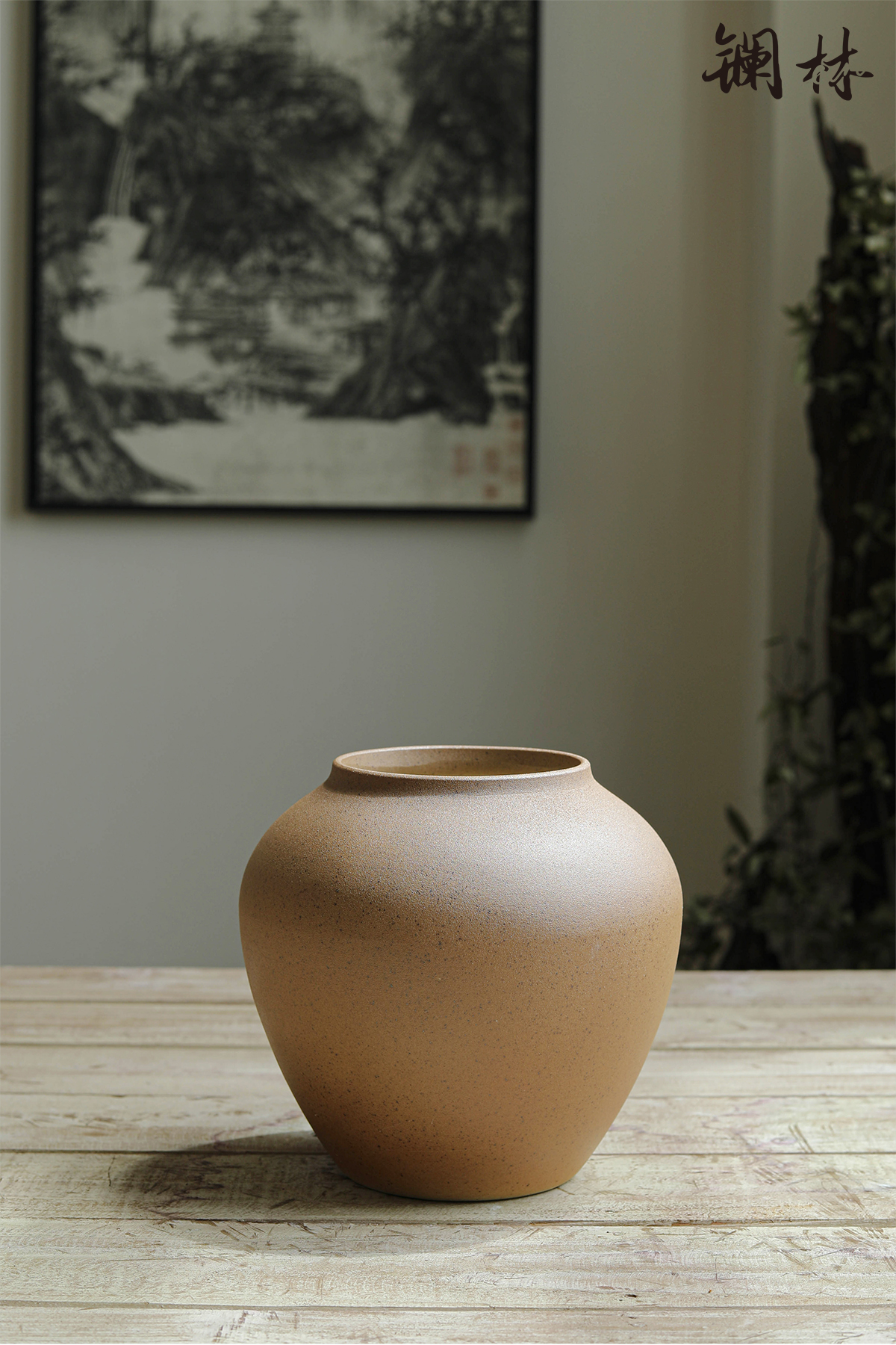 Dry flower is plain coloured coarse pottery vase office decoration to the hotel teahouse study zen mesa place ceramic POTS