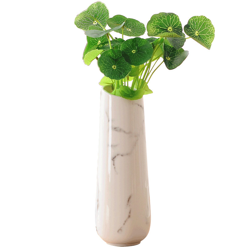 I and contracted flower vase ceramic dry flower, flower implement floret bottle of new home furnishing articles of the new Chinese style household act the role ofing is tasted