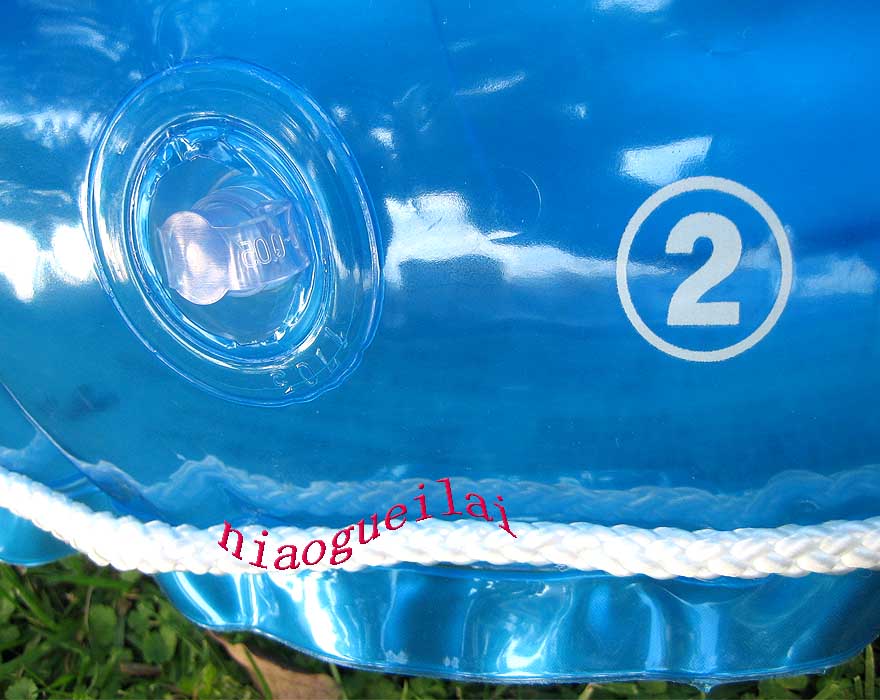 CQ xuất khẩu vòng tròn bơm hơi siêu dày đôi / phao cứu sinh / 100cm 106126 phao bơi trẻ sơ sinh