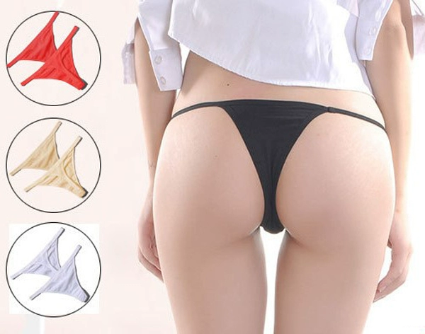 Quần lót mỏng gợi cảm Quần đùi cotton nữ eo thấp vô hình cơ thể t-back thể dục liền mạch quần lót nữ đẹp