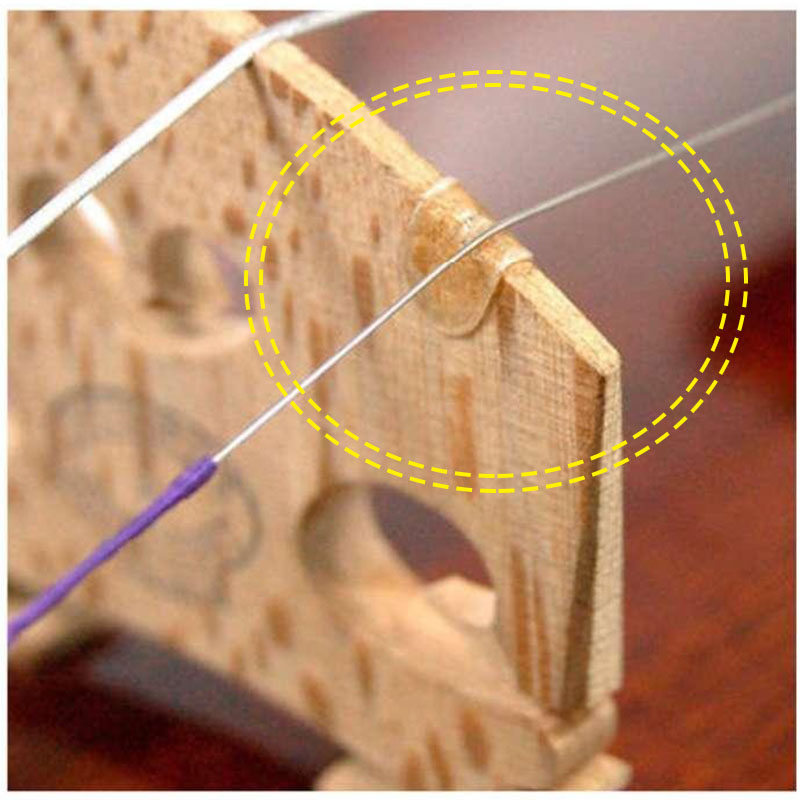 Cello Violin Horse Sheepskin guard Sheepskin bridge guard Piano code protection pad E-string guard