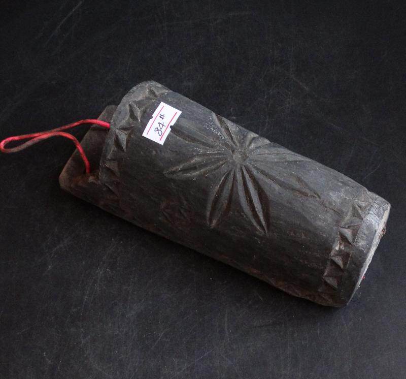 84 Porcelain Ancient Play Antique Old Qing Dynasty Republic Hand Carved Earth Kiln Firing Chopstick Cage Flower Hanger Wall-mounted Flower Pot