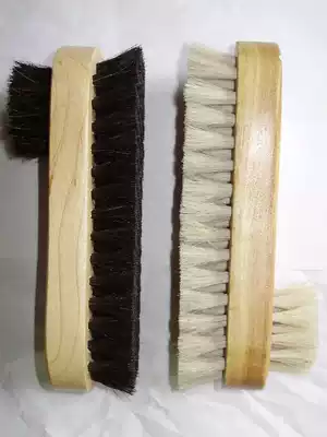 Natural horsehair made of Red bird Kiwi high-end shoe brush black hair