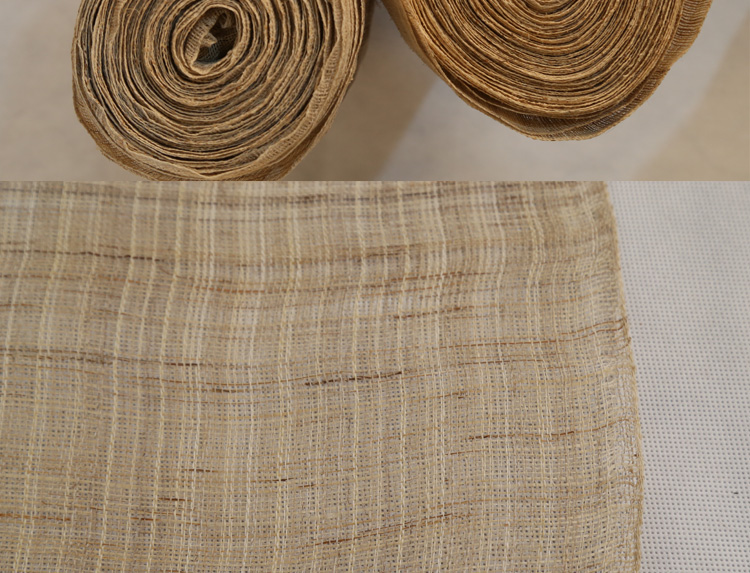 Handmade mùa hè vải, linen chất liệu bảng cờ trà mat sơn mài nghệ thuật lốp linen tùy chỉnh hiên rèm diy trang trí vải