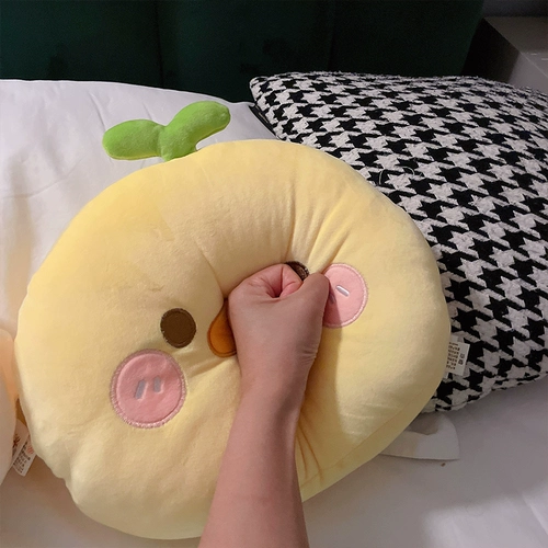 Милая подушка, плюшевая игрушка, зимняя кукла для сна для школьников подходит для мужчин и женщин