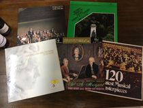  5 big-name Symphonic LP Symphonic Vinyl LP Classical Music Beethoven Mozart Karajan