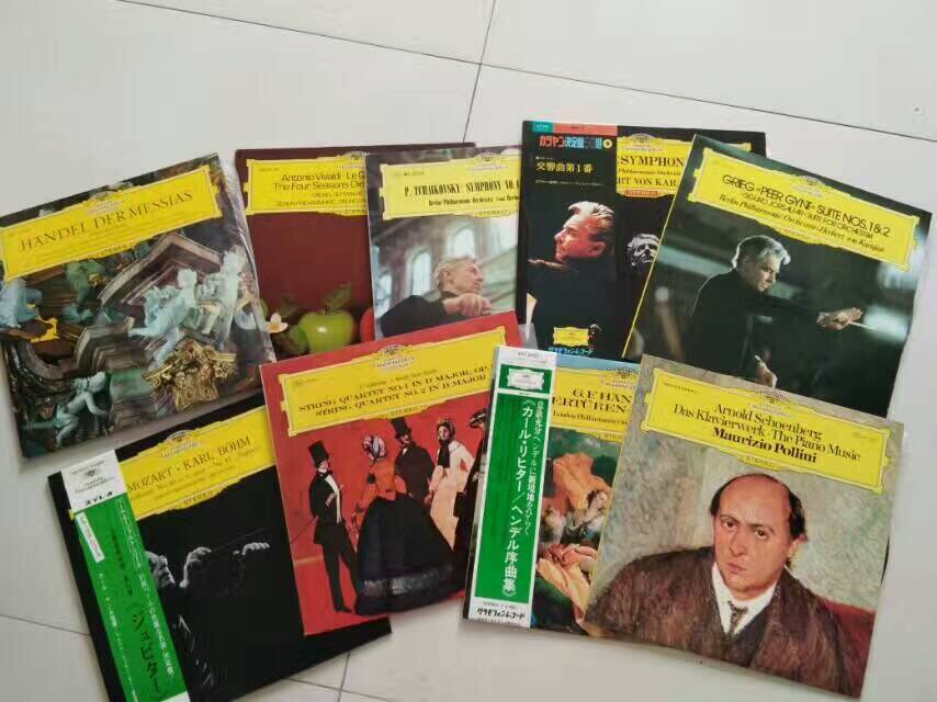 High-end DG classical vinyl LP large flower rhubarb standard large grass flower classical aristocratic original goods random wholesale