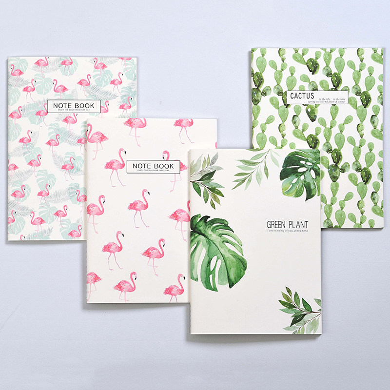 Yihe Nuo Korean creative book Small fresh notebook Notepad exercise book Study workbook B5 car line book