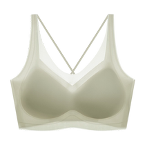 Big U beautiful back underwear camisole with chest pad 2024 new style can be worn outside and inside with backless cross thin bra