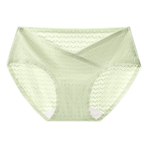 Ice silk seamless maternity underwear womens summer thin antibacterial pure cotton crotch for early middle and late mothers and postpartum