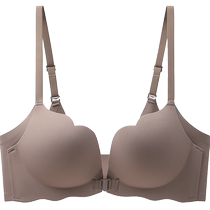 Front-button underwear for women with small breasts push-up and enlargement sexy bra anti-sagging breast-retracting seamless comfortable bra no wires