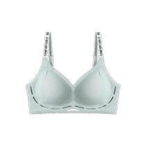 Seamless bra for women to push up small breasts and make them look bigger. Seamless anti-sagging side breasts shrinking sports back bra summer thin style.