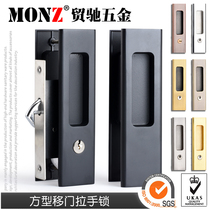 Trade Chi hardware products shift door lock zinc alloy solid wood push-pull door lock toilet kitchen hook lock indoor door lock