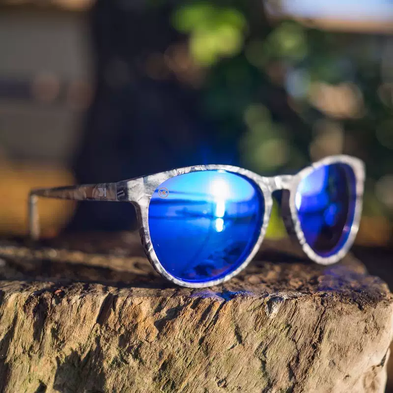 Солнцезащитные очки California бренд Knockaround серия Mai Tai мраморный рисунок поляризованные