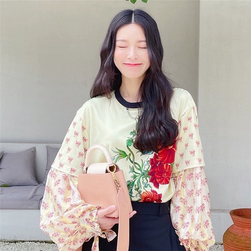 Европейская станция 2022 Новая звезда фанат Bingbing Jin Chen Wen Yongshan's Tops Tops для женского европейского модного бренда футболки