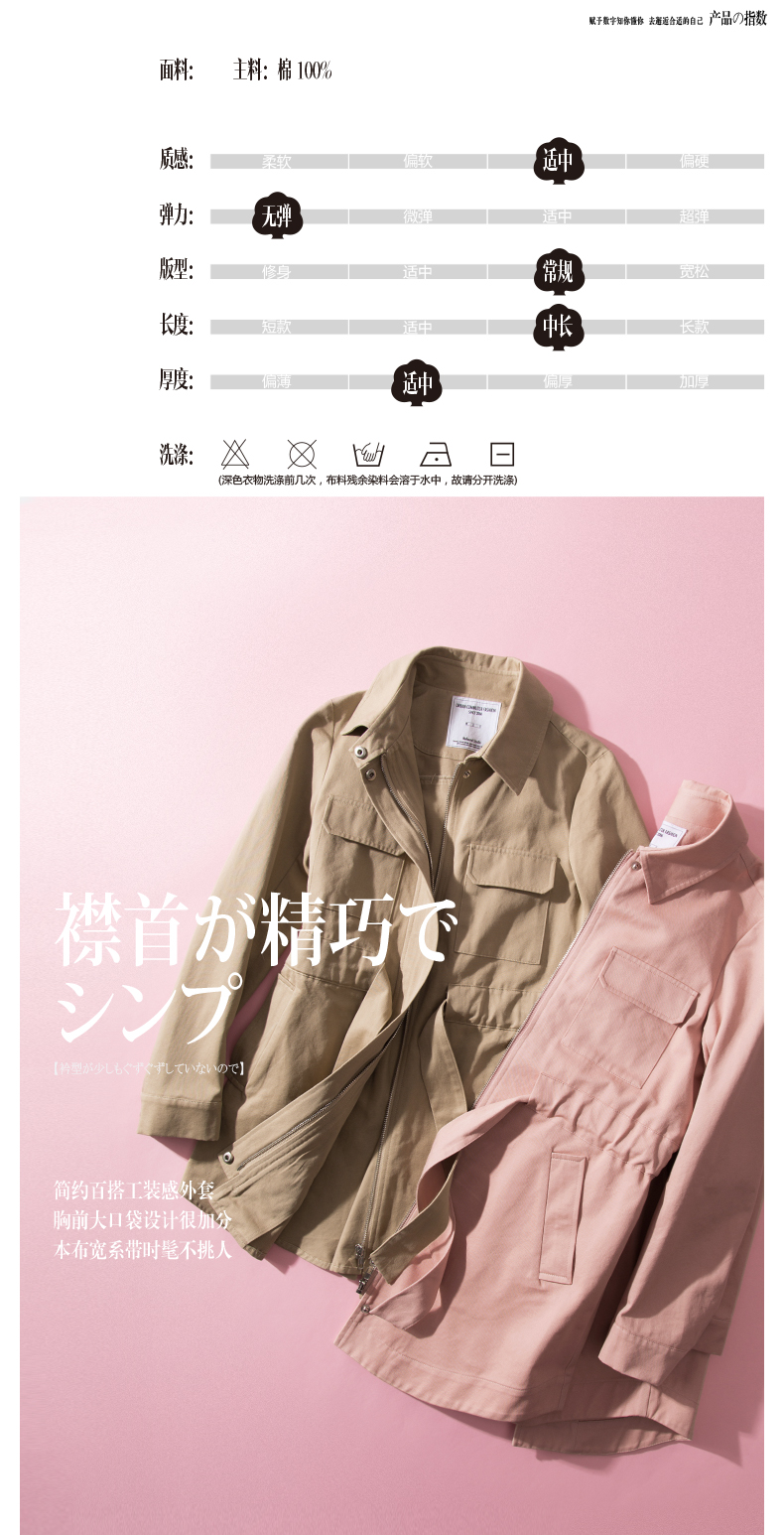Trench pour femme MEFOUND    en Coton en Coton - Ref 3226148 Image 9
